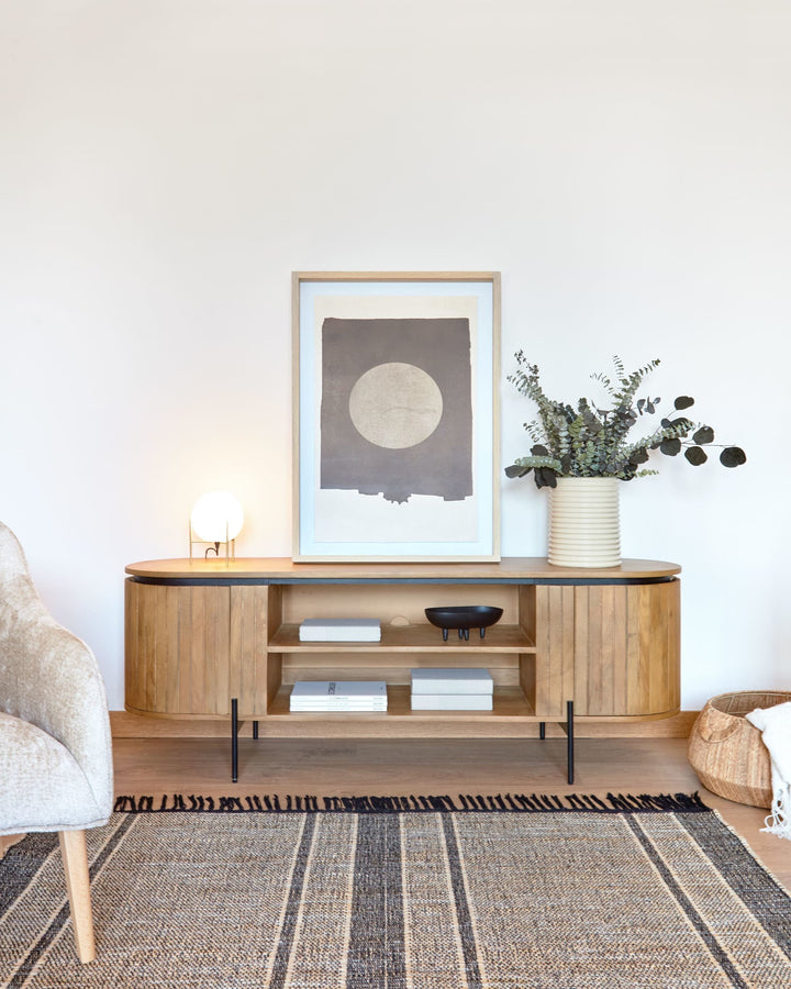 Badami Mango Wood TV Stand