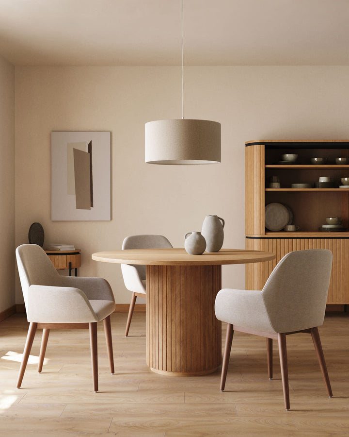 Badami Round Dining Table Set