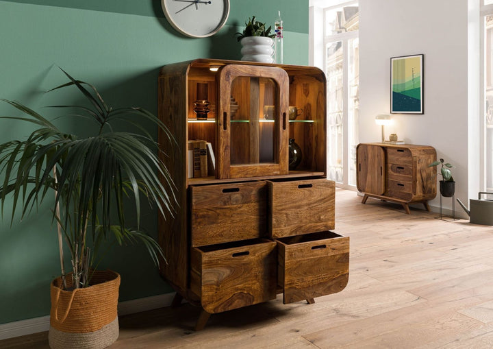 Craft curve Sheesham Cabinet