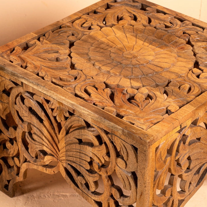 Saffron Bloom Vintage Coffee Table