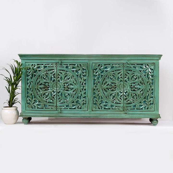 Heritage Handcrafted Mango Wood Sideboard
