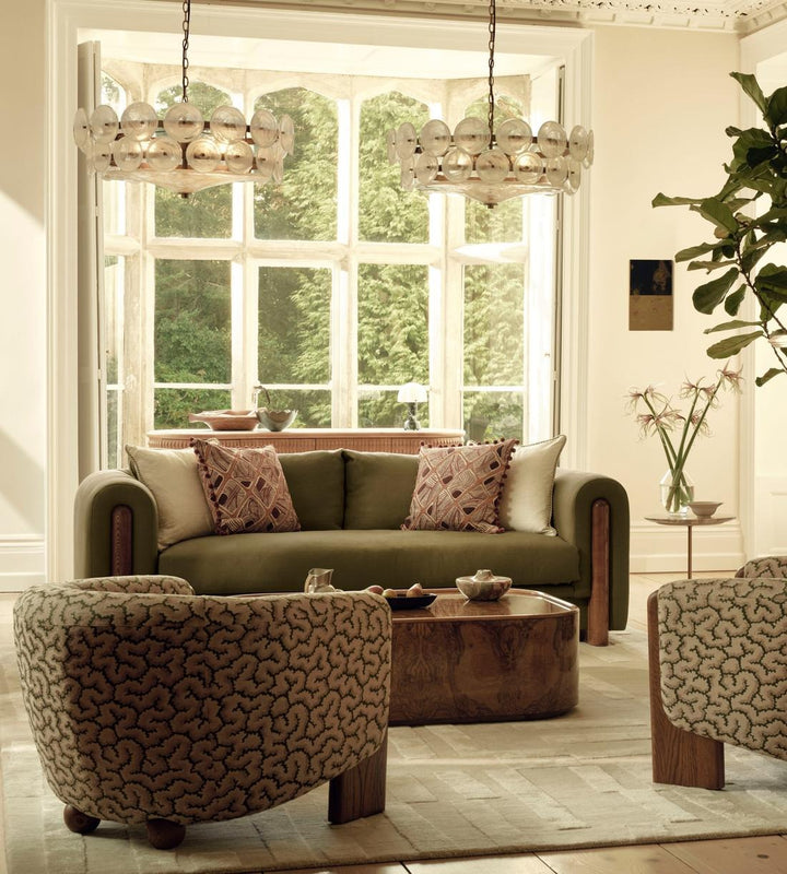 Velvera Curve Sofa – 3 Seater