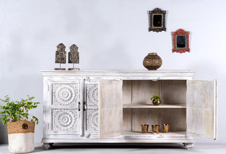 Rifa Wooden Designer Antique Sideboard