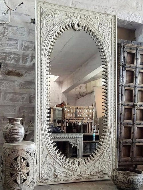 Mystic Owl Shape Mirror Frame
