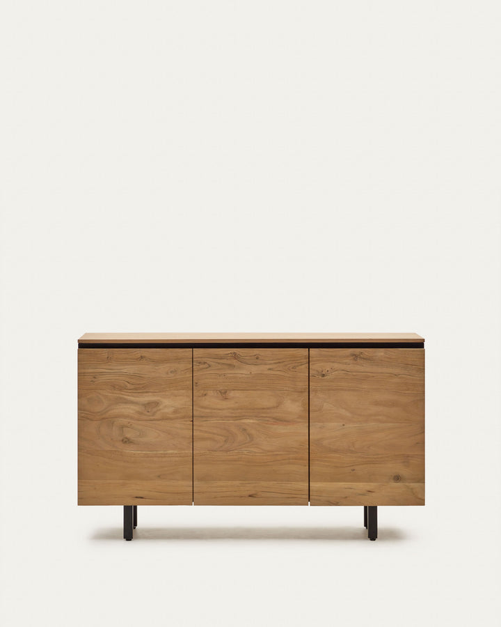 Kusum Wooden 3-Door Sideboard