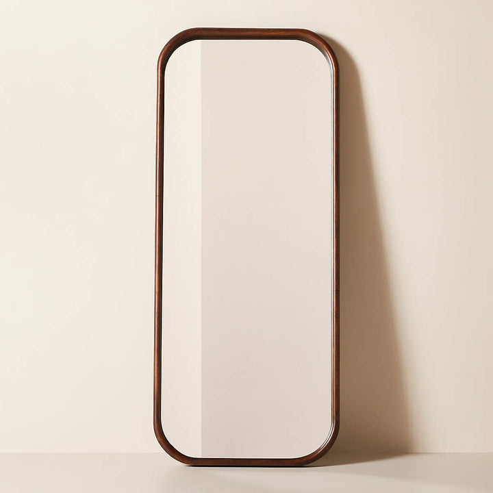 Eshan Acacia Wood Full-Length Floor Mirror