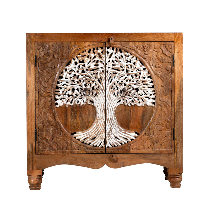 Vriksha Handcraved Sideboard