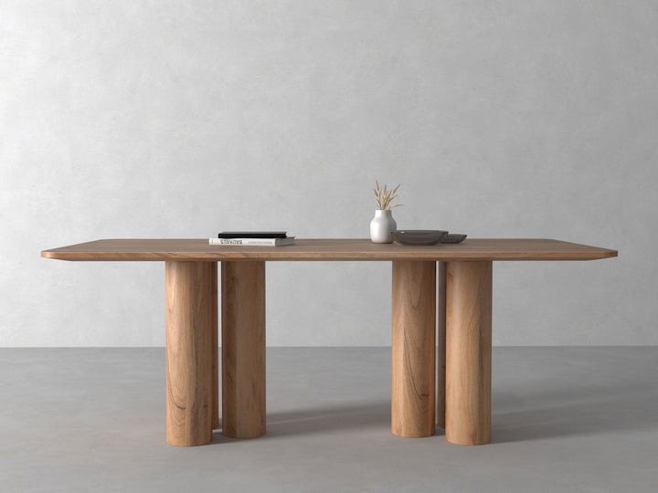 Oakview Rounded Dining Table