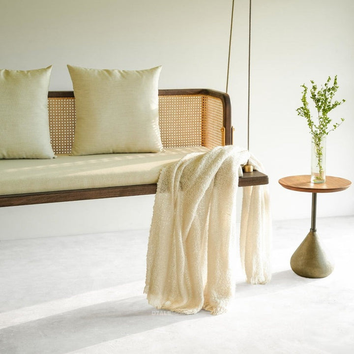 Aarav Reversible Rattan Swing by Craftcurve