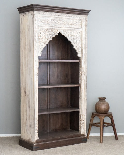 Rustic Wooden Handcarved  Almirah