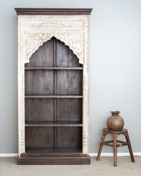 Rustic Wooden Handcarved  Almirah