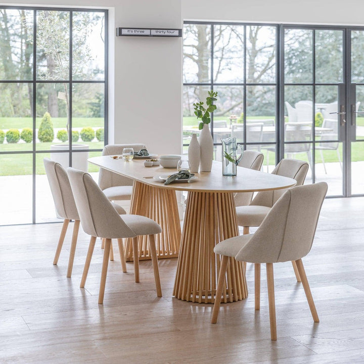 Avira Dining Table with Elira Chairs Set