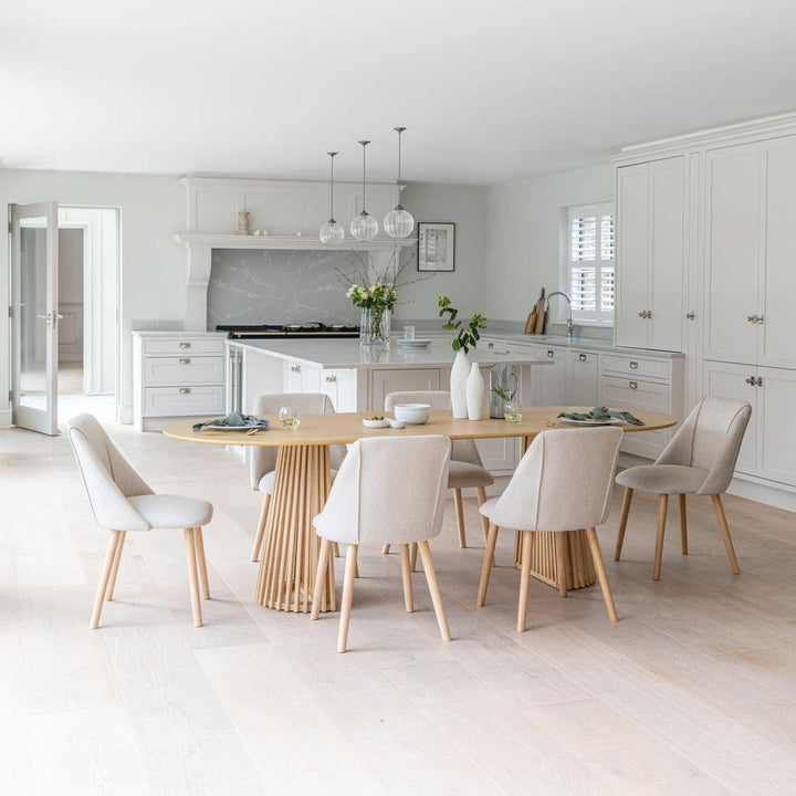 Avira Dining Table with Elira Chairs Set